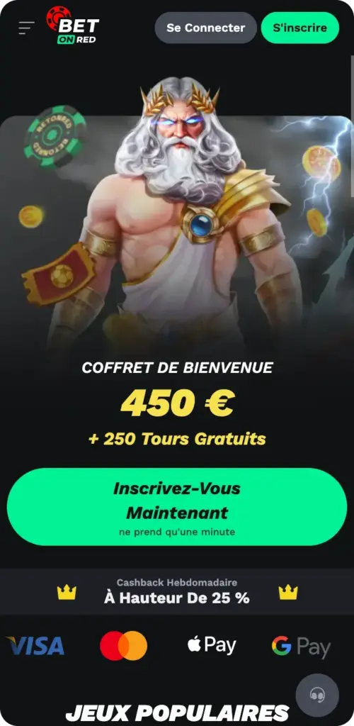Bet on Red COFFRET DE BIENVENUE